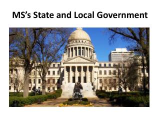 MS’s State and Local Government