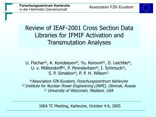 Review of IEAF-2001 Cross Section Data Libraries for IFMIF Activation and Transmutation Analyses