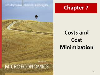 Costs and Cost Minimization
