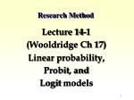 Research Method - slide 1