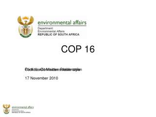 COP 16