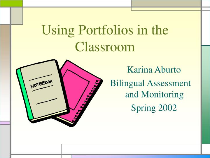using portfolios in the classroom