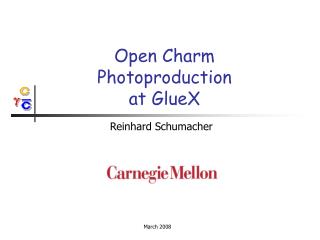 Open Charm Photoproduction at GlueX