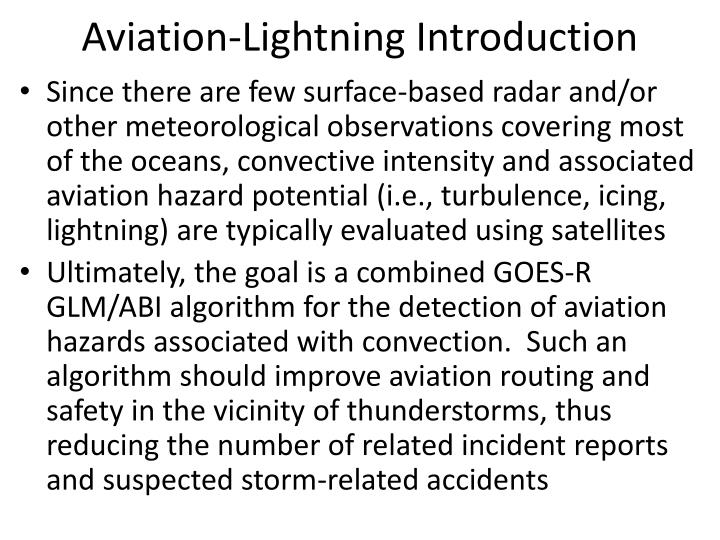 aviation lightning introduction