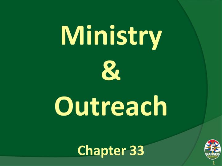 ministry outreach