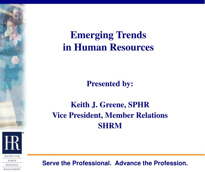 emerging trends in human resources