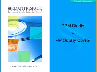 PPM Studio + HP Quality Center