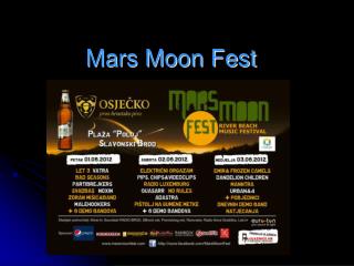 mars moon fest