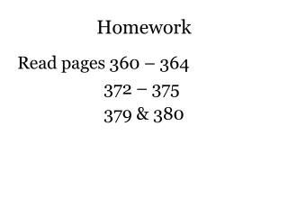 homework
