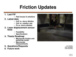 Friction Updates