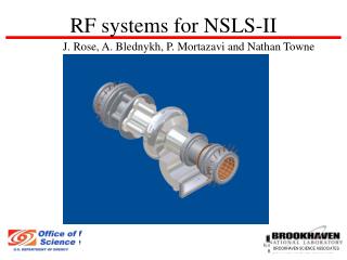 RF systems for NSLS-II