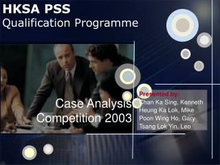 HKSA PSS Qualification Programme