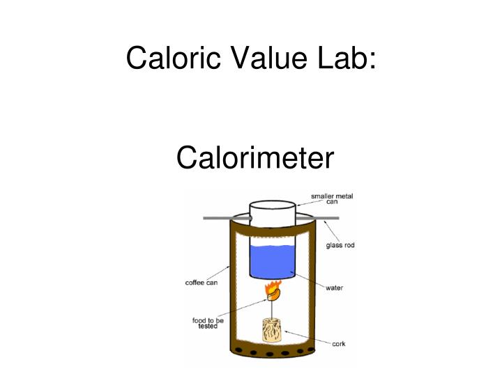 caloric value lab
