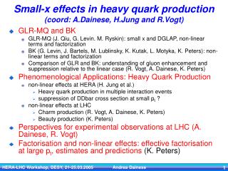 Small-x effects in heavy quark production (coord: A.Dainese, H.Jung and R.Vogt)