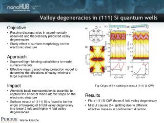 Valley degeneracies in (111) Si quantum wells