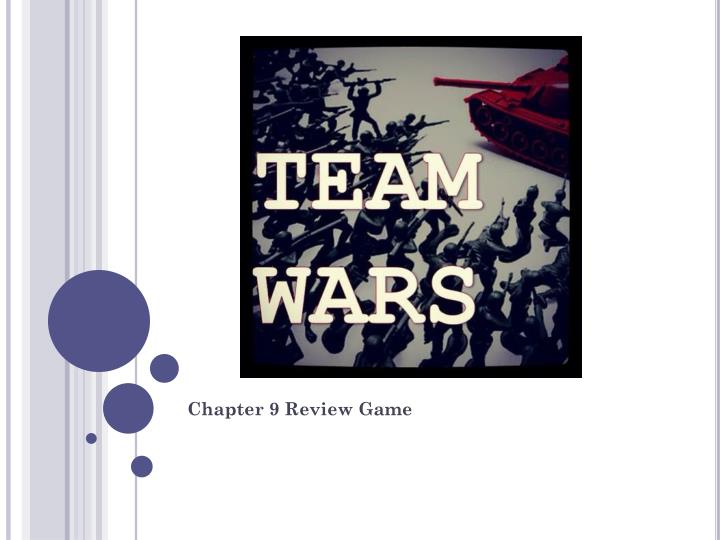 chapter 9 review game
