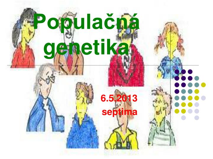 popula n genetika