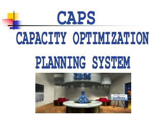 CAPACITY OPTIMIZATION PLANNING SYSTEM