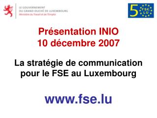 pr sentation inio 10 d cembre 2007