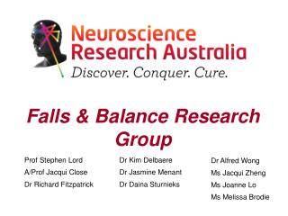 Falls &amp; Balance Research Group