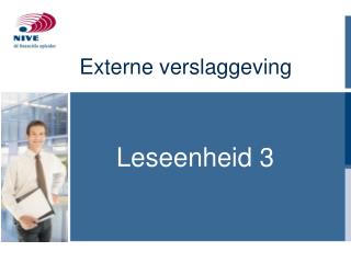 externe verslaggeving