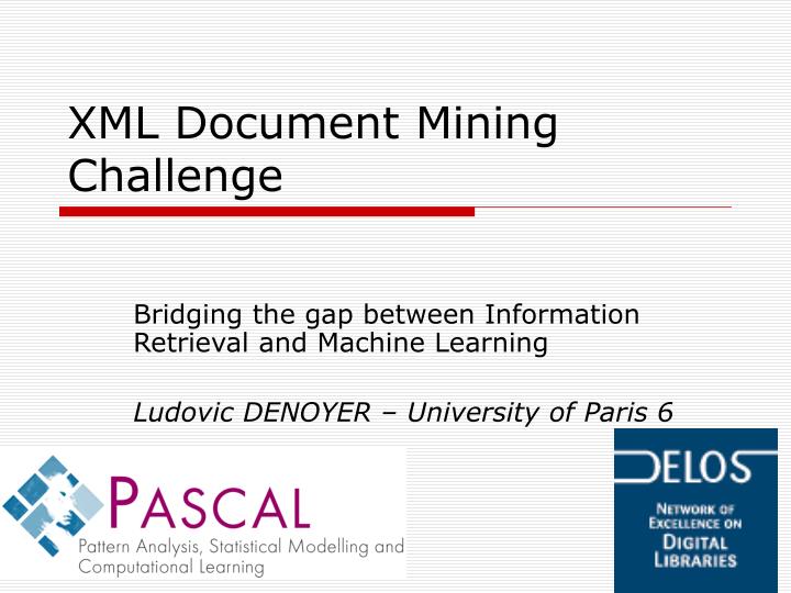 xml document mining challenge