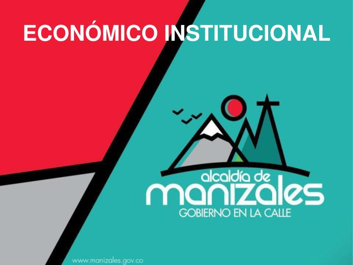 econ mico institucional