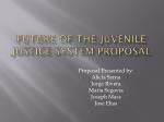 Future of the Juvenile justice system proposal