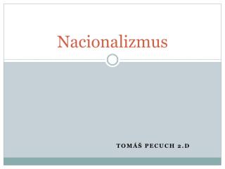 Nacionalizmus