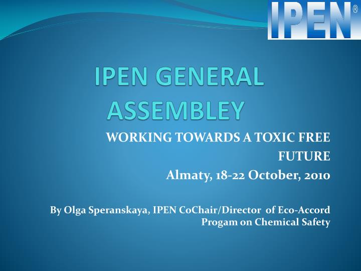 ipen general assembley