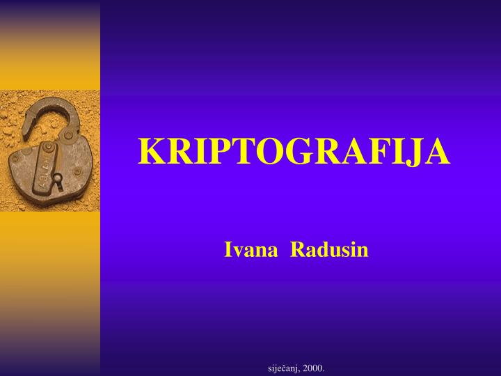 kriptografija