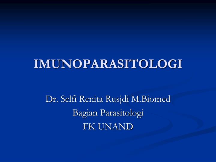 imunoparasitologi