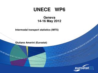 UNECE WP6 Geneva 14-16 May 2012