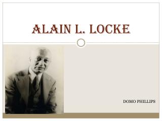 Alain L. Locke