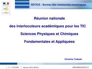 sdtice bureau des ressources num riques
