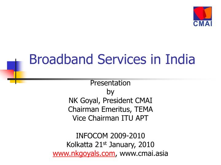 broadband services in india