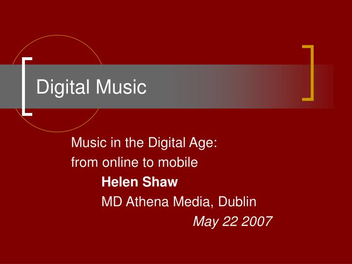 digital music