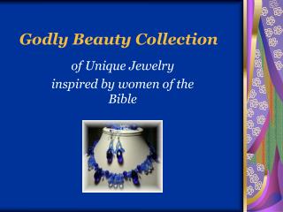 Godly Beauty Collection