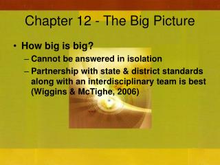 Chapter 12 - The Big Picture