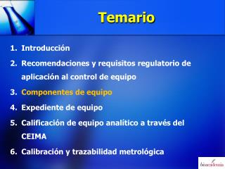 temario