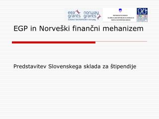 EGP in Norveški finančni mehanizem