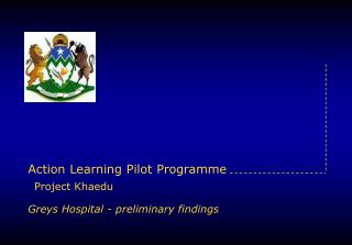 Action Learning Pilot Programme Project Khaedu