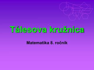t lesova kru nica