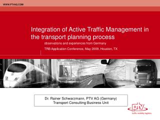 Integration of Active Traffic Management in the transport planning process