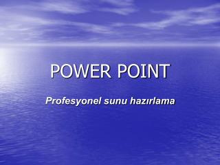 power point