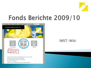 fonds berichte 2009 10