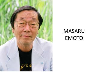 masaru emoto