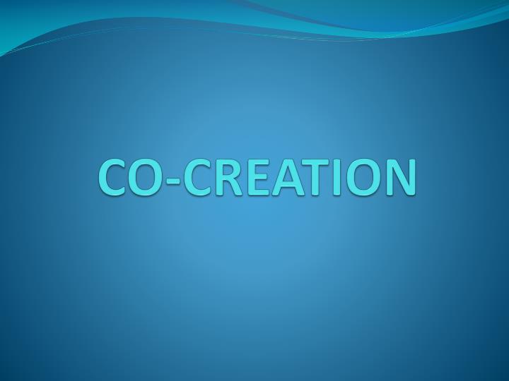 co creation