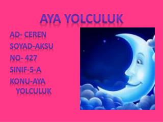 aya yolculuk