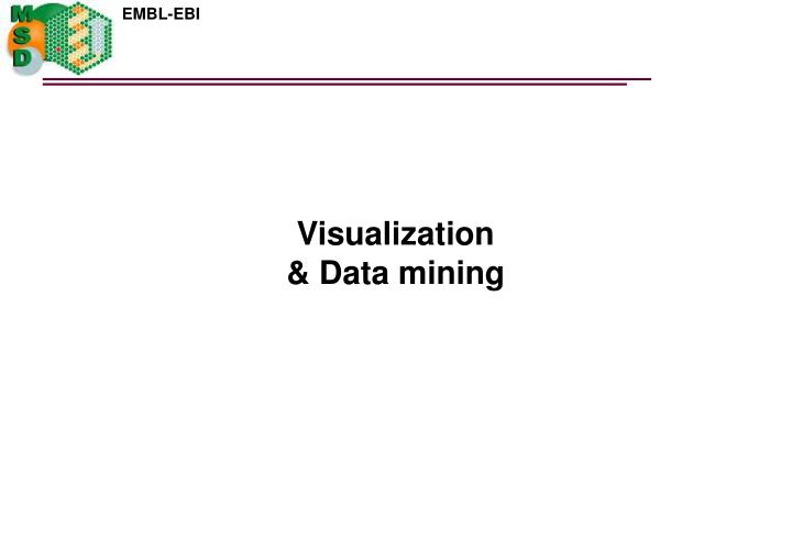 visualization data mining